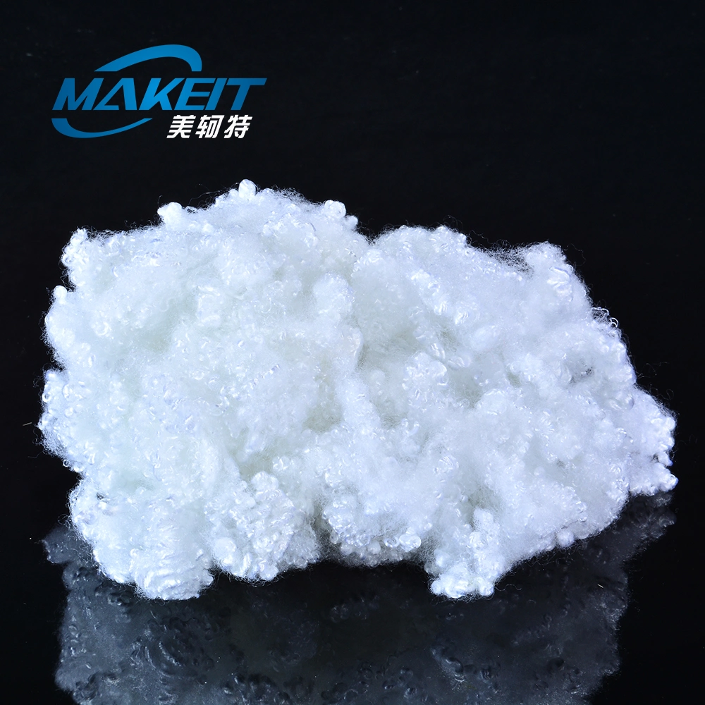 15D 100% Pet Materials White Polyester Staple Fiber Made in China